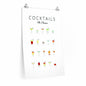 Cocktails Art Poster Decor