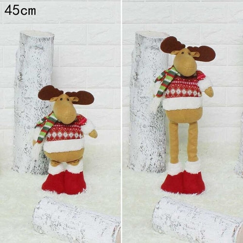 Christmas Big Dolls Snowman Elk Toy Doll