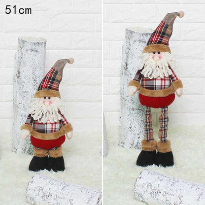 Christmas Big Dolls Snowman Elk Toy Doll