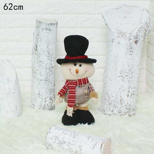 Christmas Big Dolls Snowman Elk Toy Doll