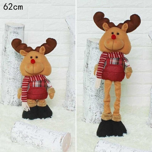 Christmas Big Dolls Snowman Elk Toy Doll