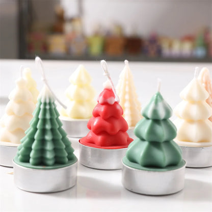 Mini Christmas Tree Silicone Mold DIY Scented Candle Soap Mould