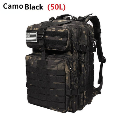 30L/50L 1000D Nylon Waterproof Backpack Outdoor Military Rucksacks