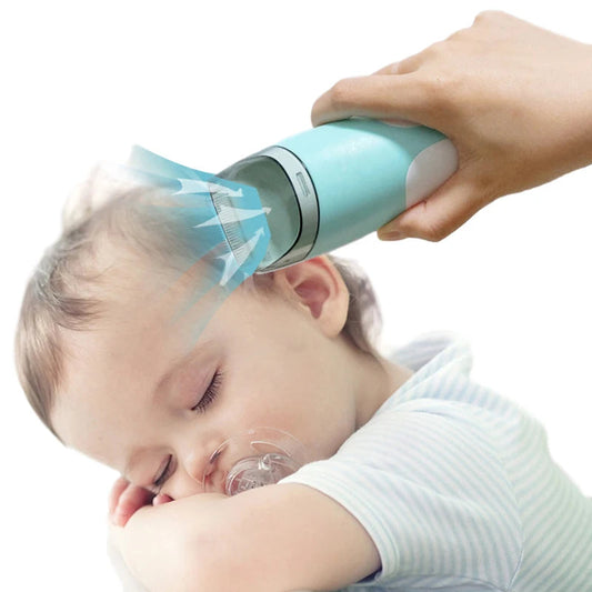 Mute Kids Hair Trimmer Automatic Gather Waterproof Baby Adult Hair