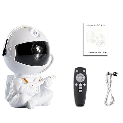 Galaxy Light Projector Gift Kids Adults Astronaut Night Light Bedroom