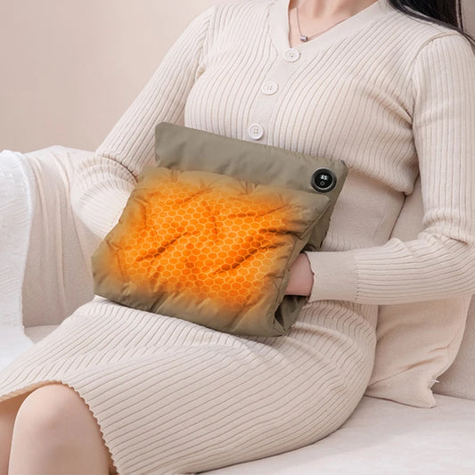 Portable Hand Warmer Goose Down Heating Pad for Hands Warming Pad