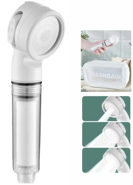 Three Function Portable Business Travel RV Hotel Essential Shower Head