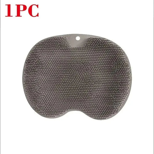 Exfoliating Shower Massage Scraper Bathroom Non-slip Bath Mat Back