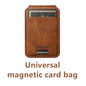 Wallet Phone Case Card Holder Leather Magnetic Pocket Cover For iPhone