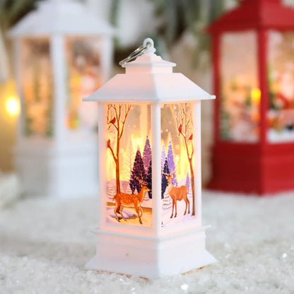 New Christmas Wind Lamp Candle Table Lamp Small Night Lamp Elderly