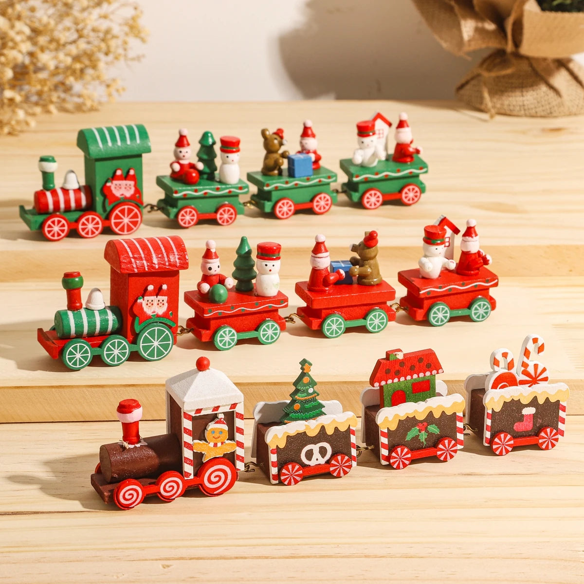 Christmas Train Merry Christmas Decorations For Home 2024 Cristmas