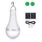 7W Solar Light Waterproof USB Charged Hanging Emergency Sunlight