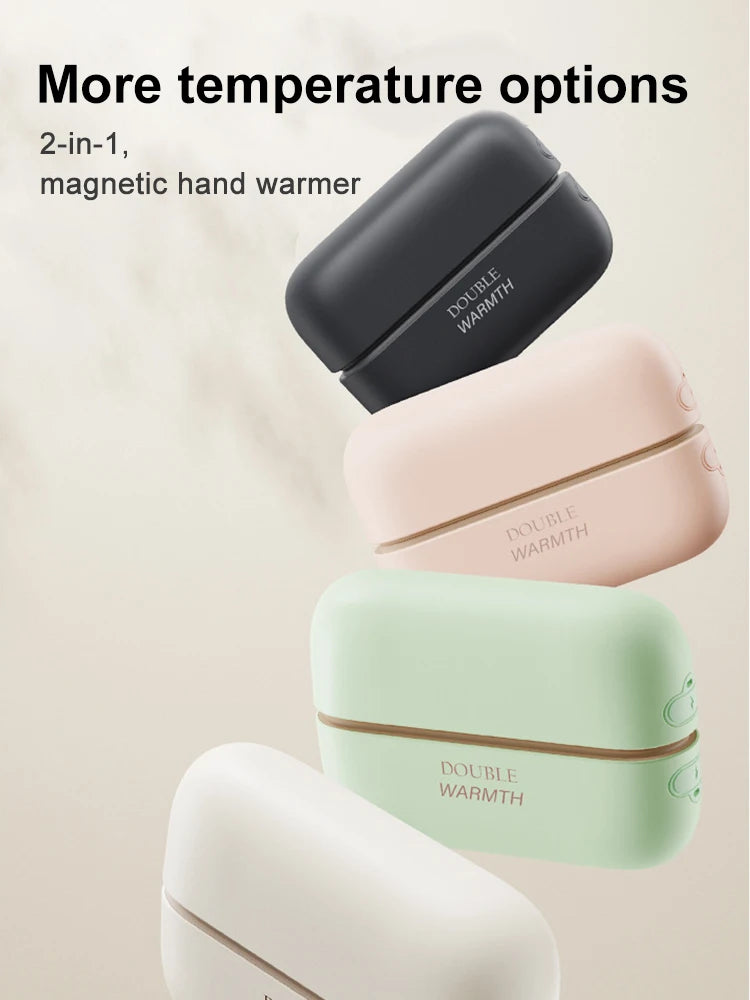 Detachable Magnetic Charging Heating Hand Warmer Small Pocket Portable