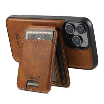 Wallet Phone Case Card Holder Leather Magnetic Pocket Cover For iPhone