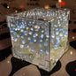 New DIy Creative Tulip Flower Sea Cube Three-Dimensional Small Night