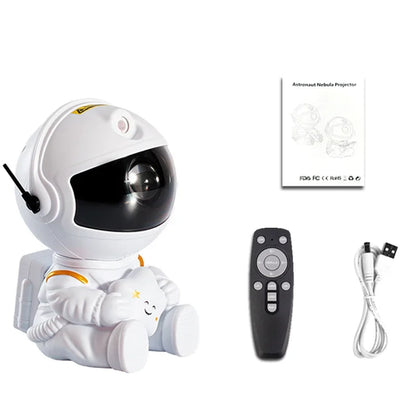 Galaxy Light Projector Gift Kids Adults Astronaut Night Light Bedroom