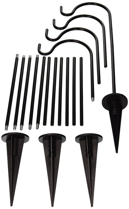 Shepherd's Hooks Garden Stakes -Set of 4