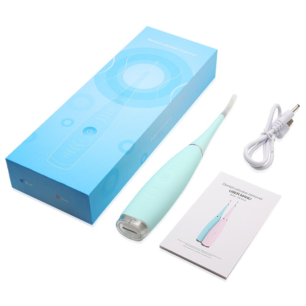 Electric Sonic Dental Scaler Waterproof Calculus Plaque Remover Tool